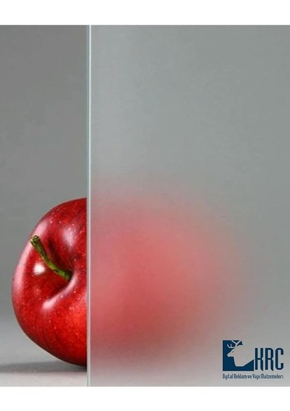 Duşakabin Camı Kaplama Folyosu 37CMX5MT Buzlu Cam Filmi Kendinden Yapışkanlı Şeffaf KRCNM485 fırsatları