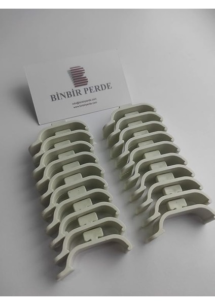 Stor Perde Korniş Takma Aparatı Dar 10 Adet (10) indirimleri