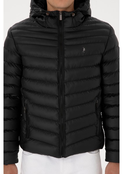 Erkek Siyah Deri Mont-Kaban 50317297-001