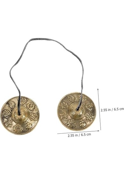 Pirinç Meditasyon Zili - Çanlar Düşük Sesli Ziller Tingsha Yetişkin Perküsyon Enstrüman Seti modelleri