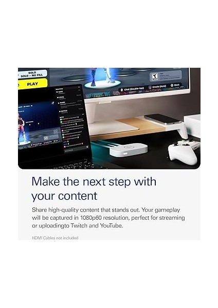 Game Capture Neo - USB Taşınabilir Yakalama Kartı 4K60 Hdr Geçiş, 1080P60 Video Kaydı - Ps5/xbox/switch/iphone Için - Obs, Quicktime ve Daha Fazlası - Tak ve Çalıştır/dizüstü Bilgisayar, Pc, modelleri