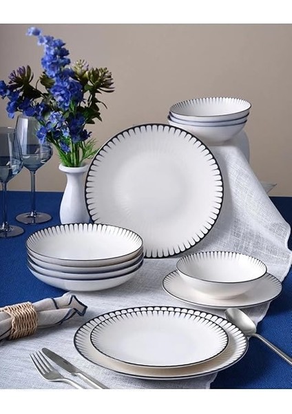 Porselen Güral Porselen 24 Parça Atina Yemek Takımı GBSATN24KY4R33063 fiyatları