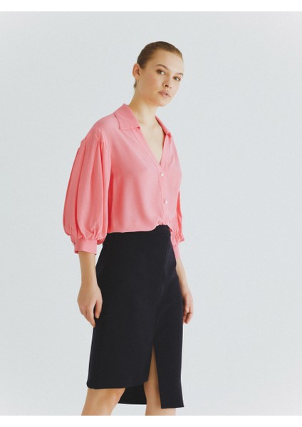 Asimetrik Kesimli Mini Etek Lacivert K2015039_015 modelleri