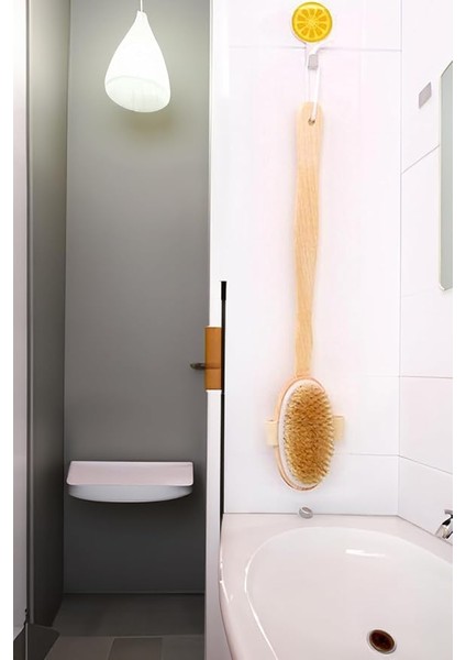 Banyo Peeling Duş Lifi Vücut Fırçası Sırt Kesesi Kuru Fırçalama At Kılı Selülit Giderici Ahşap 1450 fırsatları