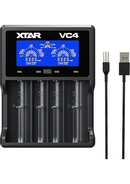 Vc4 Li-Ion/ni-Mh Pil Şarj Cihazı