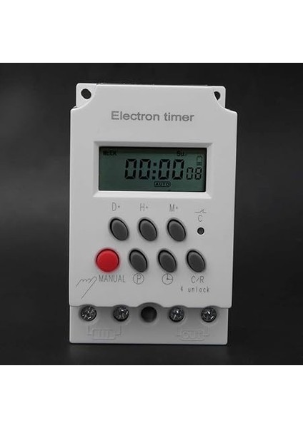 Elektronik Zamanlayıcı Anahtarı, 220VAC 30A Mikrobilgisayar Kontrol Zamanlayıcısı, Endüstriyel Otomotiv Endüstrisi Için Dijital Akıllı Anahtar modelleri