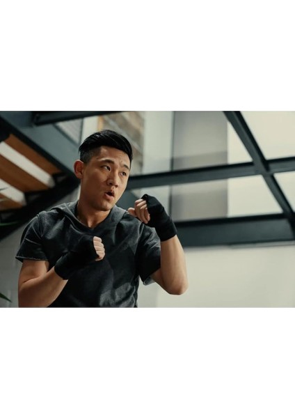 Boks Bandajı ve Kick Boks Çorabı Seti Muay Thai Kickboks Bandajı + Boks Çorabı Boks Seti Siyah L Beden fiyatları