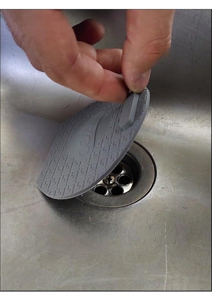 Lavabo Kötü Koku Önleyici 3'lü Paket Lavabo Koku Giderici Silikon Mat Sızdırmaz Su ve Koku Geçirmez Ped Lavabo Kapağı Lavabo Tıpası Tapası Lavabo Tıkacı Gider Tıkacı Tapası