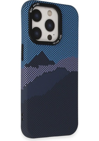 iPhone 14 Pro Max Basel Kapak - Açık Mavi