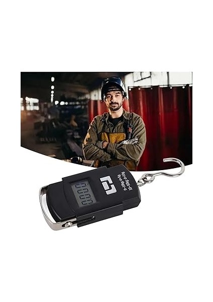 LCD Ekran Seyahat Bavul Ağırlık El Terazi, Dijital Taşınabilir Askılı Pilli Bagaj Tartısı, 50 kg Kapasite, Balık Tartısı ve Çok Amaçlı Kullanım modelleri