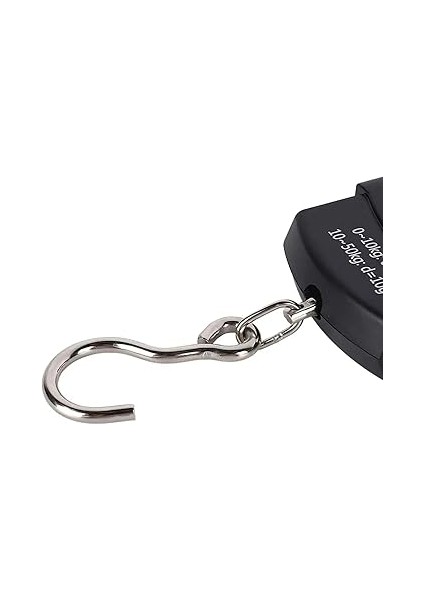 LCD Ekran Seyahat Bavul Ağırlık El Terazi, Dijital Taşınabilir Askılı Pilli Bagaj Tartısı, 50 kg Kapasite, Balık Tartısı ve Çok Amaçlı Kullanım fırsatları