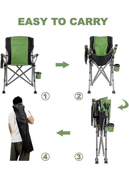 Roxy Katlanır Kamp Sandalyesi (Yeşil) fırsatları