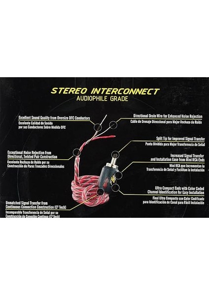 SI423 2-Kanal,yönlü Bükümlü Ofc Krom Uç Konnektör, Rca fırsatları
