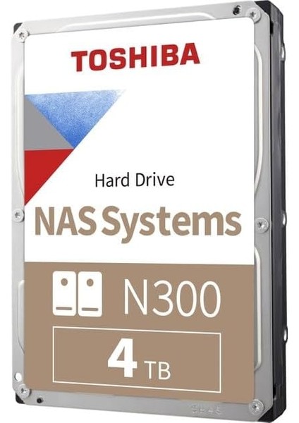 N300 3.5" 4tb 7200RPM Sata-3 128MB Nas Dahili Sürücü (HDWG440UZSVA)