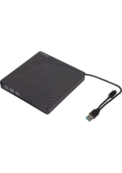 Harici DVD Sürücü, Usb3.0 Usb2.0 5 Gbps Optik Sürücü USB C Ince CD DVD Rom Rewriter Yazar Okuyucu Taşınabilir 12.7mm 9.5mm Sata DVD Rw Sürücü（optik Sürücü