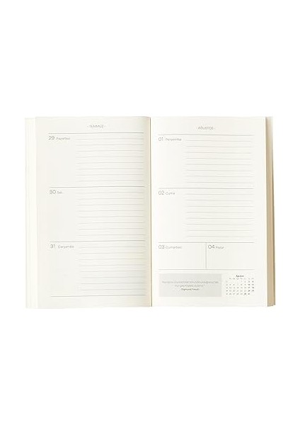 Kelebek 2024 Ajanda - Bahar Bahçesi modelleri