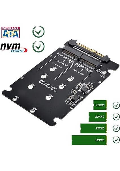 SFF-8639 Nvme U.2 Kombo Ngff M.2 M-Key Sata Pcıe SSD Adaptörü Anakart Için Değiştirme SSD 750 P3600 P3700 fırsatları