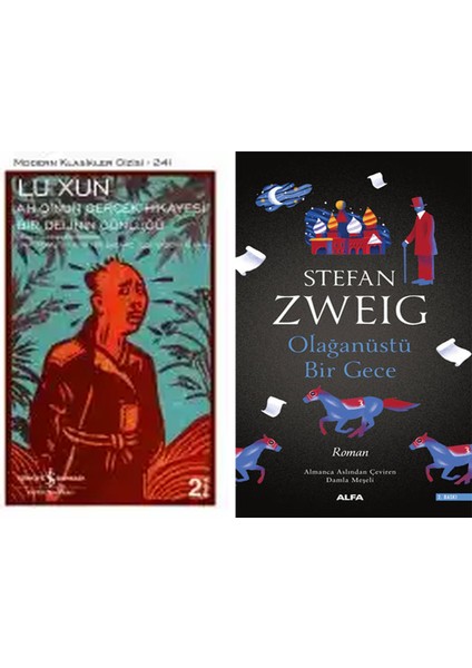 Ah Q’nun Gerçek Hikâyesi – Bir Delinin Günlüğü + Olağanüstü Bir Gece