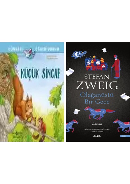 Dünyayı Öğreniyorum – Küçük Sincap + Olağanüstü Bir Gece