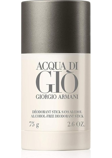 Armani Acqua Di Gio Homme Stick 75GR Erkek Deo Stick 1 Paket (1 x 75 G)