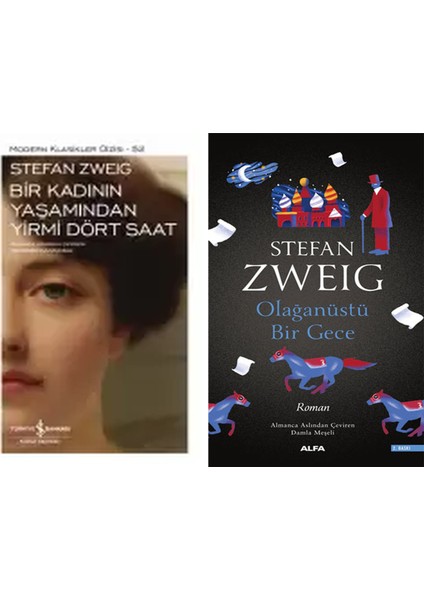 Bir Kadının Yaşamından Yirmi Dört Saat – Sert Kapak + Olağanüstü Bir Gece