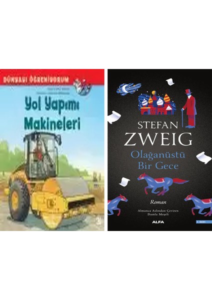 Dünyayı Öğreniyorum – Yol Yapımı Makineleri + Olağanüstü Bir Gece