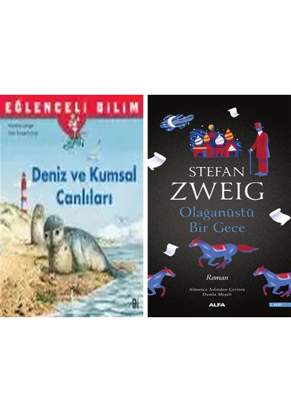 Eğlenceli Bilim – Deniz ve Kumsal Canlıları + Olağanüstü Bir Gece