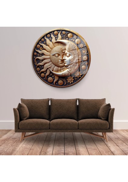 Cam Tablo Minimalist Kadın Figürü – Altın ve Siyah Uyumu modelleri