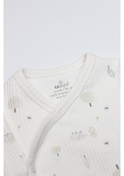 Bistyle Always Dream 3'lü Zıbın Takım 13110 Ekru Bej modelleri