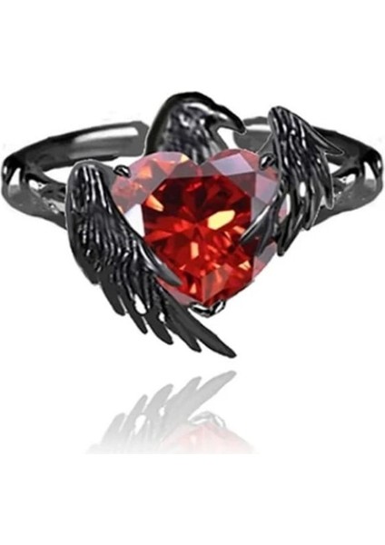 Aşkın Kanatları Gotik Yüzük