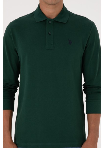 Erkek Koyu Yeşil Sweatshirt 50307688-VR079