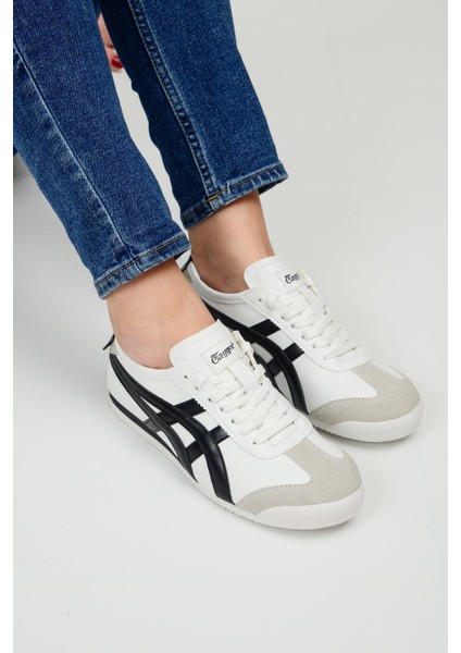 E-2006-2054 Beyaz Siyah Unisex Sneaker Spor Ayakkabı modelleri