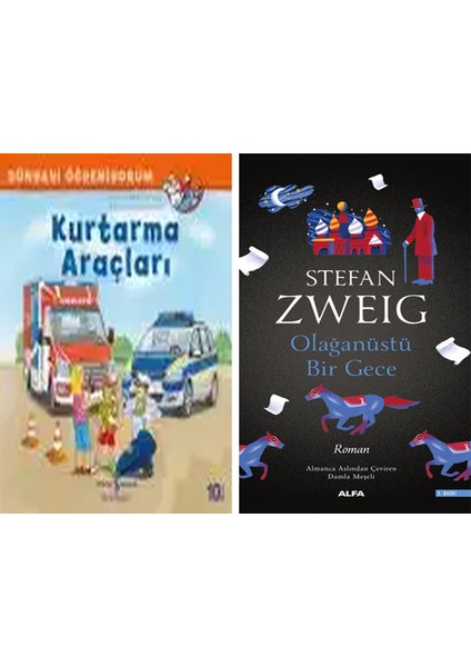 Dünyayı Öğreniyorum – Kurtarma Araçları + Olağanüstü Bir Gece