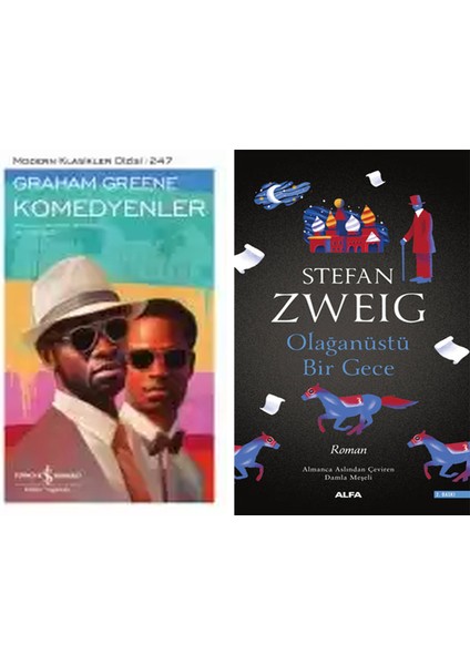 Komedyenler – Sert Kapak + Olağanüstü Bir Gece