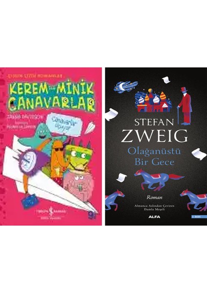 Kerem ile Minik Canavarlar – Canavarlar Uçuyor + Olağanüstü Bir Gece