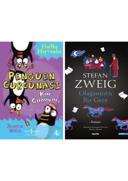 Penguen Curcunası Kar Canavarı + Olağanüstü Bir Gece