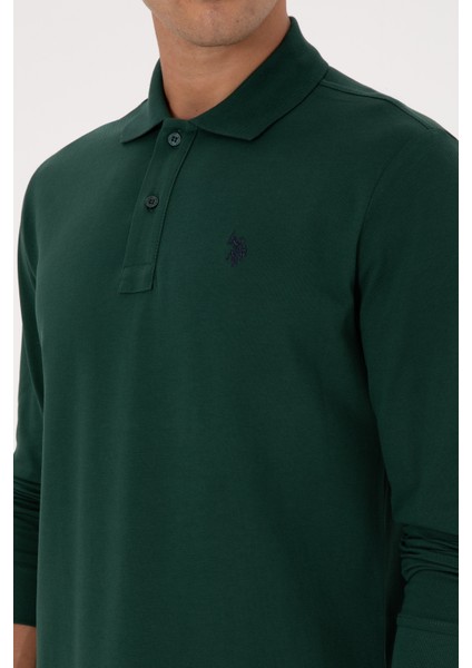 Erkek Koyu Yeşil Sweatshirt 50307688-VR079