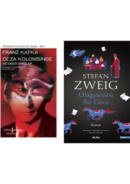 Ceza Kolonisinde ve Diğer Öyküler – Sert Kapak + Olağanüstü Bir Gece