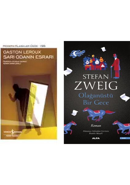 Sarı Odanın Esrarı – Sert Kapak + Olağanüstü Bir Gece