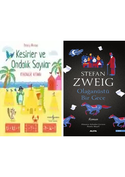 Kesirler ve Ondalık Sayılar Etkinlik Kitabı + Olağanüstü Bir Gece