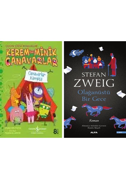 Kerem ile Minik Canavarlar – Canavarlar Kampta + Olağanüstü Bir Gece