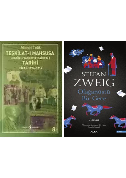 Teşkilat-I Mahsusa (Umûr-I Şarkıyye Dairesi) Tarihi Cilt Iıı – Iı: 1918 + Olağanüstü Bir Gece