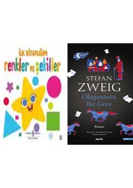 Renkler ve Şekiller – Ilk Kitaplığım + Olağanüstü Bir Gece