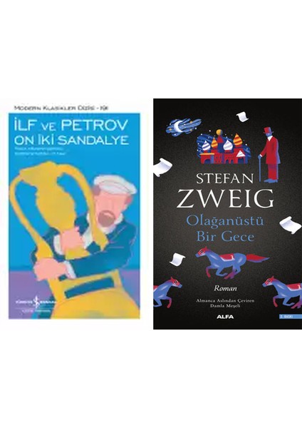 On Iki Sandalye – Sert Kapak + Olağanüstü Bir Gece