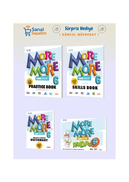 More & More 6 Practice Book Seti