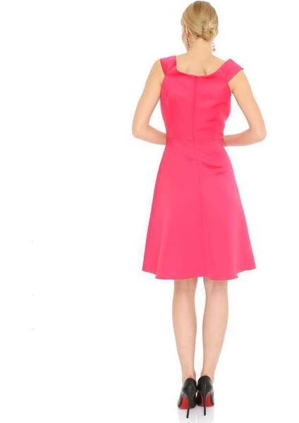 Askılı Mini Elbise Fuşya K1511212_003 indirimleri