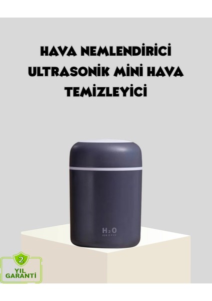 LED Işıklı USB Nemlendirici – Sürekli ve Aralıklı Püskürtme Modu