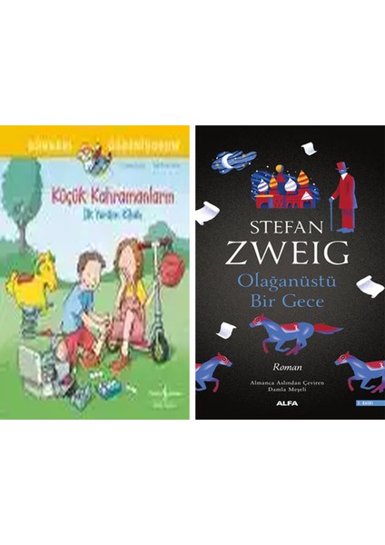 Küçük Kahramanların Ilk Yardım Kitabı – Dünyayı Öğreniyorum + Olağanüstü Bir Gece