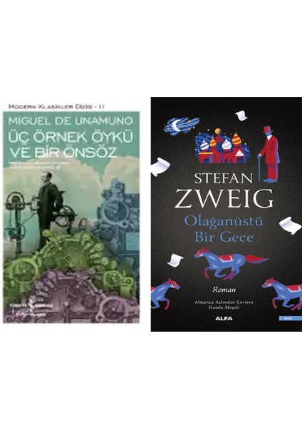 Üç Örnek Öykü ve Bir Önsöz – Sert Kapak + Olağanüstü Bir Gece