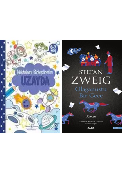 Uzayda – Noktaları Birleştirelim 6-7 Yaş + Olağanüstü Bir Gece